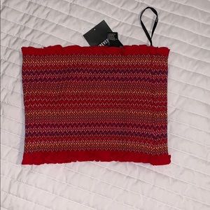 Forever 21 Patterned Band Top